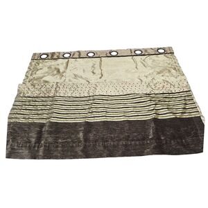 Studio JCP Studio Curtain Panel Grommet Striped Room Darkening Beige Brown 52x40